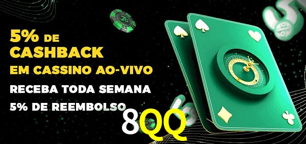 Promoções do cassino ao Vivo 8QQ